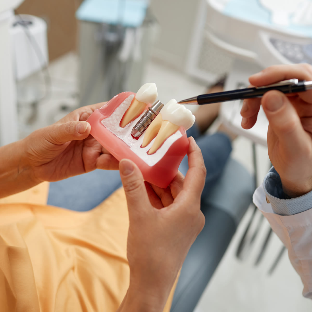 Dental implant treatment at The Peaks Dental